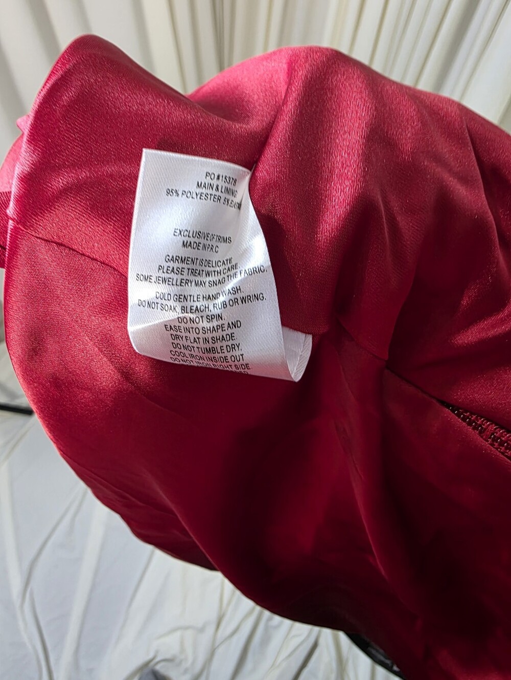 babyboo Minidress Calanthe - Red NWT $148 Small - Picture 12 of 14